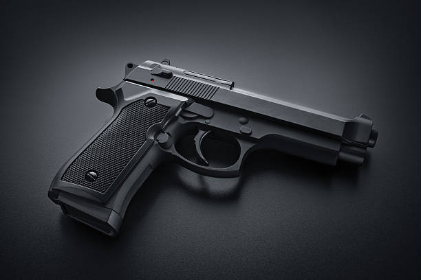 Black Semi-Automatic Pistol